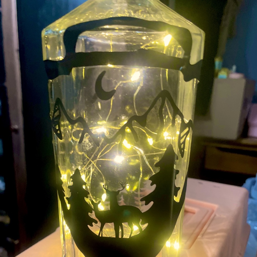 Custom fairy light bottles